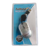 Mouse retráctil USB Fulltotal MO-2032 - plateado - vista superior