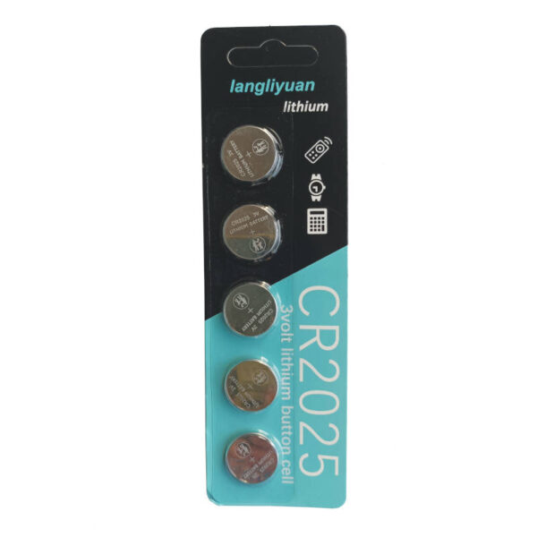Pila CR2025 Langliyuan Blíster x 5 unidades Pila CR2025 Langliyuan Blíster x 5 unidades