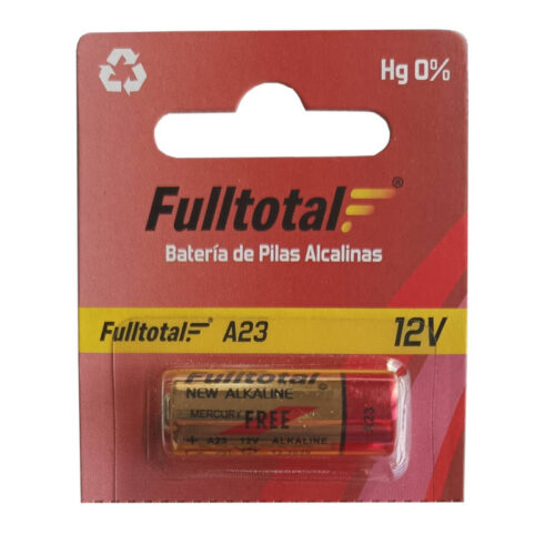 pila alcalina A23 12v Fulltotal - pila cortada de blister