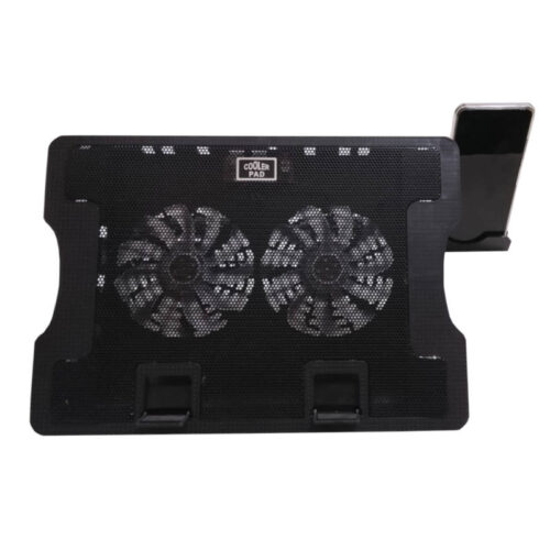 Base para notebook 9 a 17’’ Doble cooler 140mm 638A - vista frontal