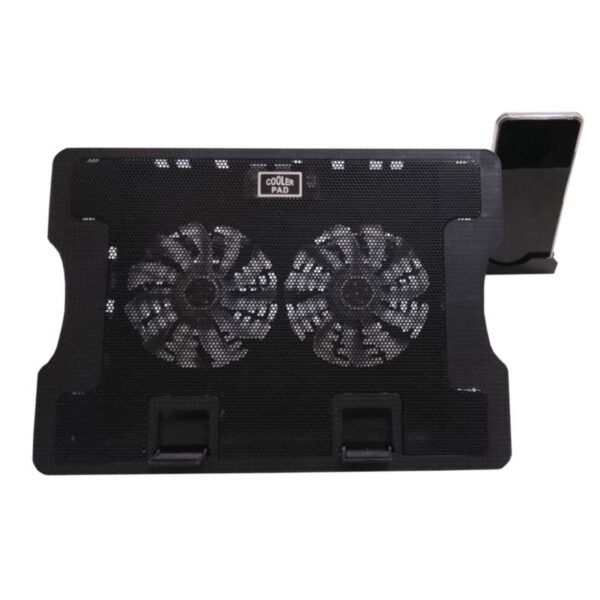 Base para notebook 9 a 17’’ Doble cooler 140mm 638A - vista frontal
