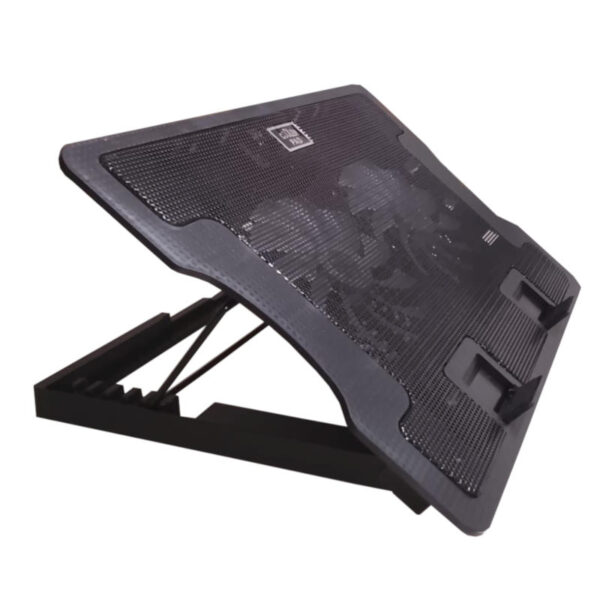 Base para notebook 9 a 17’’ Doble cooler 140mm 638A - vista lateral