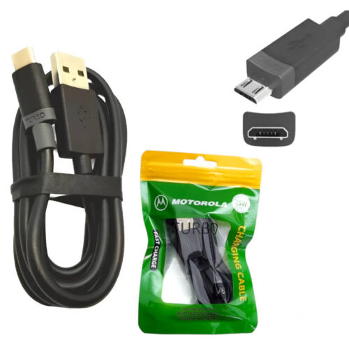 Cable USB a V8 (micro USB) 25W Motorola MG510 - presentación