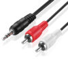 Cable miniplug 3.5mm a RCA 1.2 metros Feimasi - extremos