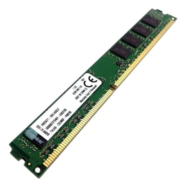 Memoria RAM DDR3 8GB 1600Mhz Desktop Kingston ValueRAM - vista lateral