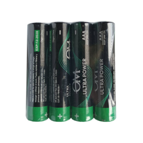 Pilas AAA Oryx x4 unidades - blister