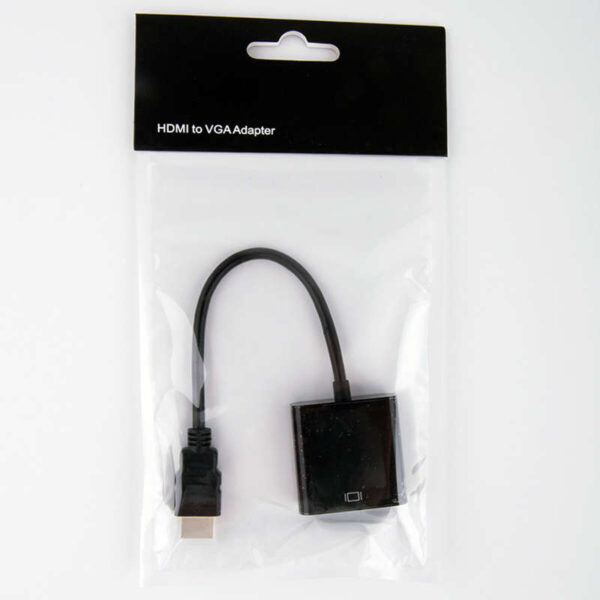 Adaptador HDMI a VGA genérico - blíster Adaptador HDMI a VGA genérico - blíster
