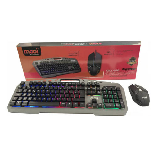 Combo de teclado y mouse gamer Mooi T02 - presentación del producto
