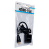 Adaptador HDMI a VGA con cable auxiliar Noga - presentación Adaptador HDMI a VGA con cable auxiliar Noga - presentación