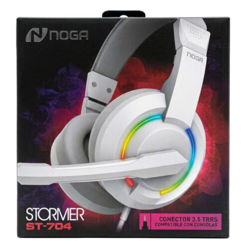 Auriculares gamer Noga Stormer ST-704 - caja - vista frontal