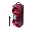 Parlante Bluetooth 2x10W Global SBL10-KARAOKE - versión bordó
