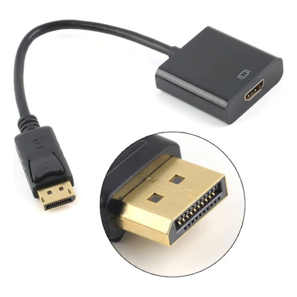 Adaptador Displayport M a HDMI H - 2 Adaptador Displayport M a HDMI H - 2