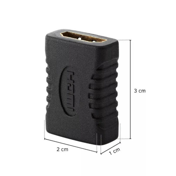 Adaptador HDMI hembra a HDMI hembra Int.Co 09-026 - dimensiones Adaptador HDMI hembra a HDMI hembra Int.Co 09-026