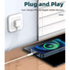 Adaptador OTG tipo C hembra a Lightning iPhone macho - carga Adaptador OTG tipo C hembra a Lightning iPhone macho - carga