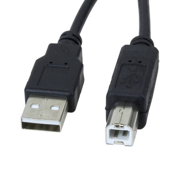 Cable USB 1.8 metros 2.0 impresora Netmak NM-C03 1.8 - extremos