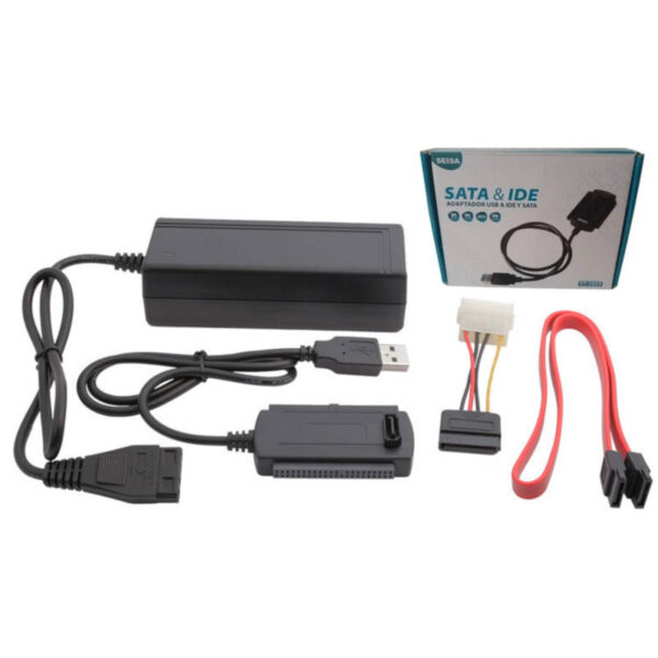 Cable USB a IDE SATA con transformador Seisa ST-2023 - presentación del producto