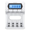 Cargador de pilas AA y AAA USB tipo C Noga NG-6000C - cargador