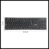 Combo de teclado y mouse inalámbricos Dinax DX-COMTC32 - teclado - dimensiones Combo de teclado y mouse inalámbricos Dinax DX-COMTC32 - teclado - dimensiones