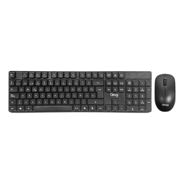 Combo de teclado y mouse inalámbricos Dinax DX-COMTC32 - teclado y mouse Combo de teclado y mouse inalámbricos Dinax DX-COMTC32 - teclado y mouse