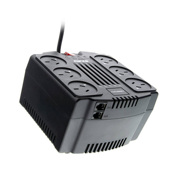 Estabilizador de tensión Forza FVR-2202A - vista lateral izquierda