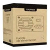 Fuente PC ATX 600W Cromax KC-DDA600 - caja Fuente PC ATX 600W Cromax KC-DDA600 - caja
