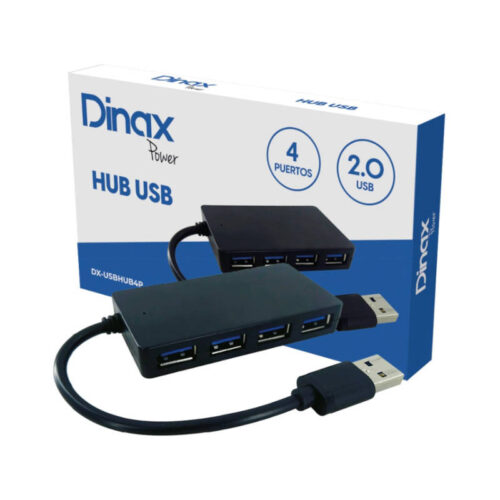 Hub USB 2.0 4 puertos Dinax DX-USBHUB4P