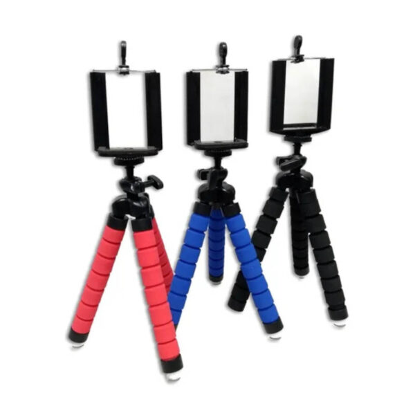 Mini trípode con soporte para celular Inova SOP-015 - presentación del producto