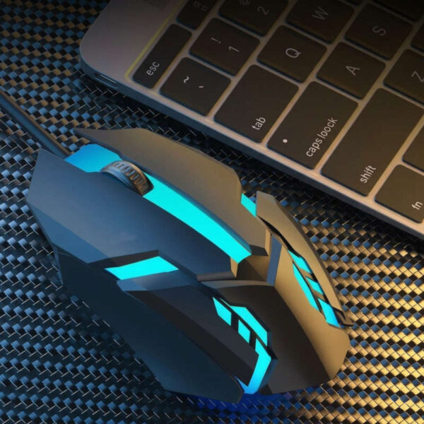 Mouse gamer RGB X1 - ejemplo de uso
