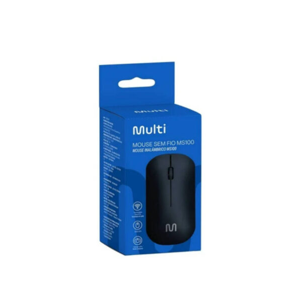 Mouse inalámbrico Multilaser MS100 - caja