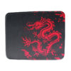 Mouse pad negro con dragón rojo 30x25x0.2cm JNG - diseño