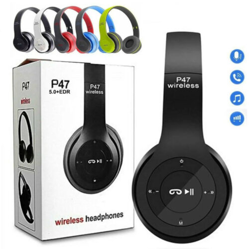 Auriculares Bluetooth P47 5.0+EDR HQ-232 - presentación Auriculares Bluetooth P47 5.0+EDR HQ-232 - presentación