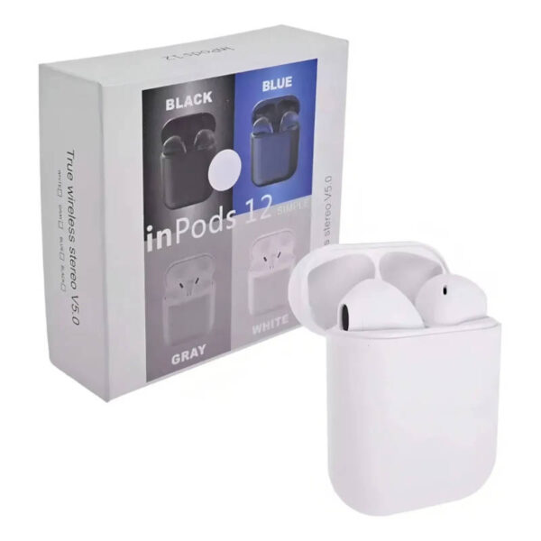 Auriculares Bluetooth inPods 12 V5.0 - presentación