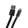 Cable USB tipo C Hulk Xaea - Negro - extremos