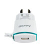 Cargador 220V Mixor Unico Mod 11 - 1 USB + cable tipo C - vista de puerto usb Cargador 220V Mixor Unico Mod 11 - 1 USB + cable tipo C - vista de puerto usb