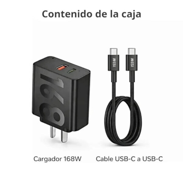 Cargador 220V Hytoshy - 1 USB + 1 USB tipo C + cable tipo C - contenido de la caja Cargador 220V Hytoshy - 1 USB + 1 USB tipo C + cable tipo C - contenido de la caja