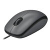 Mouse USB Logitech M90 - vista lateral Mouse USB Logitech M90 - vista lateral