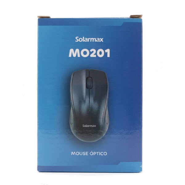 Mouse USB Solarmax MO201 - caja Mouse USB Solarmax MO201 - caja