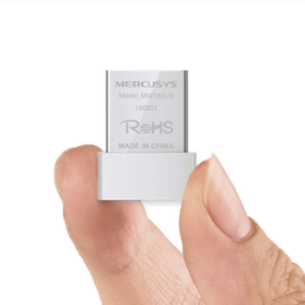 Nano placa de red Wifi USB Mercusys MW150US - tamaño Nano placa de red Wifi USB Mercusys MW150US