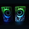 Parlantes LED para computadora 3W x 2 K2045 - encendidos Parlantes LED para computadora 3W x 2 K2045 - encendidos