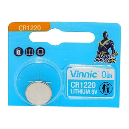 Pila Vinnic CR1220 por unidad
