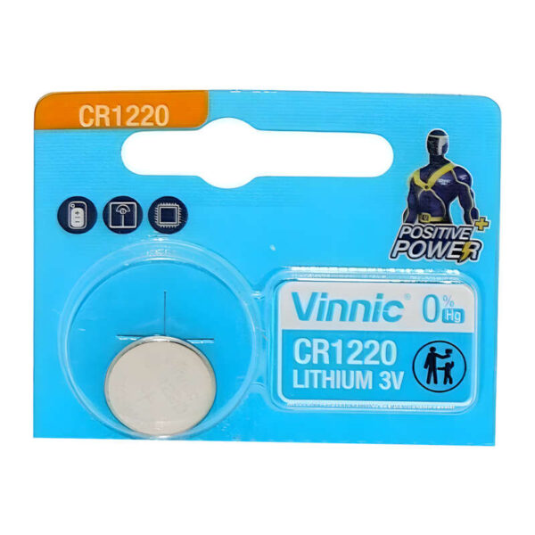 Pila Vinnic CR1220 por unidad