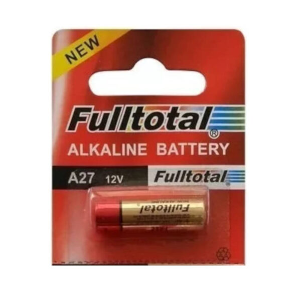 Pila alcalina A27 27A L828F 12V Fulltotal blister