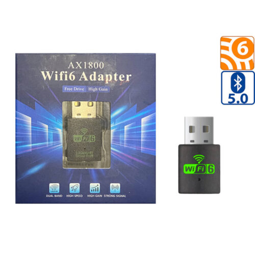Placa de red Wifi USB Dual Band AX1800 Placa de red Wifi USB Dual Band AX1800