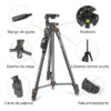 Trípode extensible 1.5m NeePho NP-8810