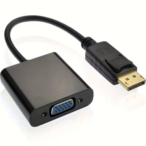 Adaptador Displayport a VGA con diseño de bloqueo Adaptador Displayport a VGA con diseño de bloqueo