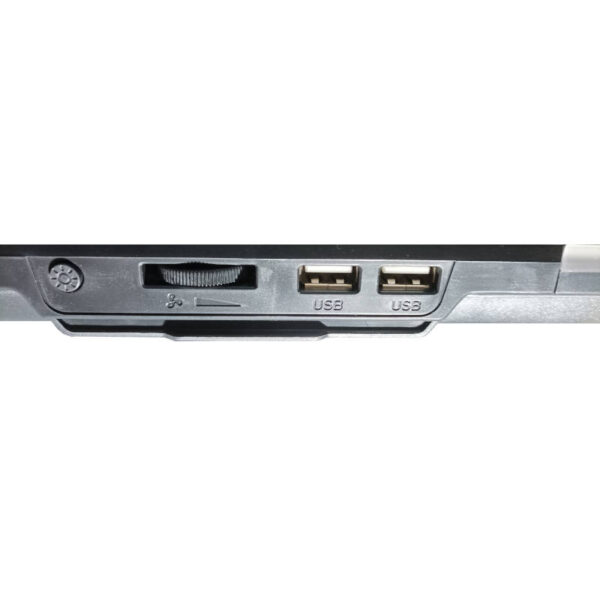 Base para notebook 9 a 17'' 6 coolers 60mm Seisa DN-H639 - USBs y botoneras