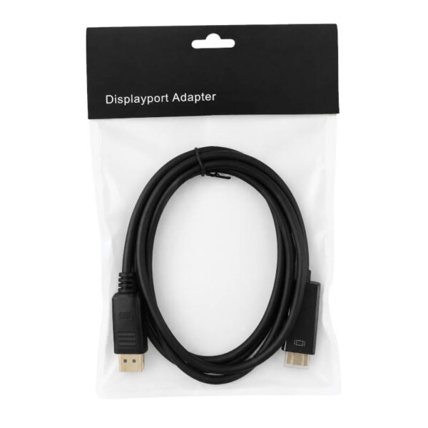 Cable Displayport M a HDMI M 1.8 metros - bolsa Cable Displayport M a HDMI M 1.8 metros - bolsa