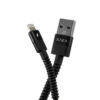 Cable USB Hulk Lightning Xaea - Negro - extremos
