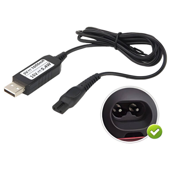 Cable USB a Interlock Mini Ocho 15v 0.36A 5.4W