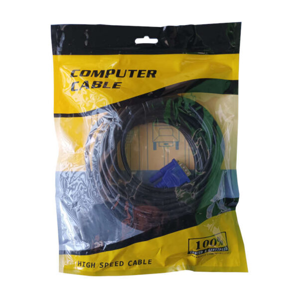 Cable VGA 5 metros Seisa XC-FV50 - bolsa Cable VGA 5 metros Seisa XC-FV50